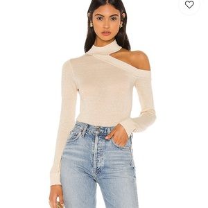 Shoulder Cut Out Sweater